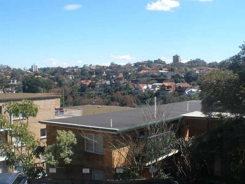 Sunny Top Floor Apartment with Views