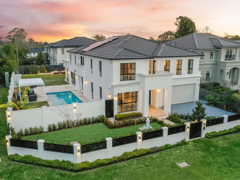 Near-new masterpiece, perfect for luxury family living