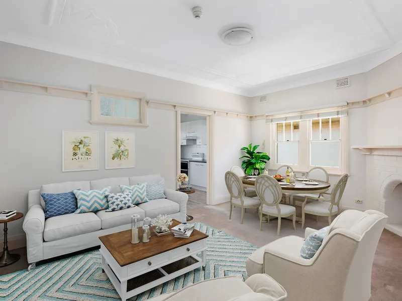 Two bedroom plus home office - walk to beach!!!!