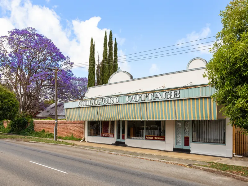 ( C1895) GUILDFORDIAN RESIDENCE - INCLUDING 2 SHOPS  -  ALL ZONED RESIDENTIAL - WOW, WHAT A FIND!
