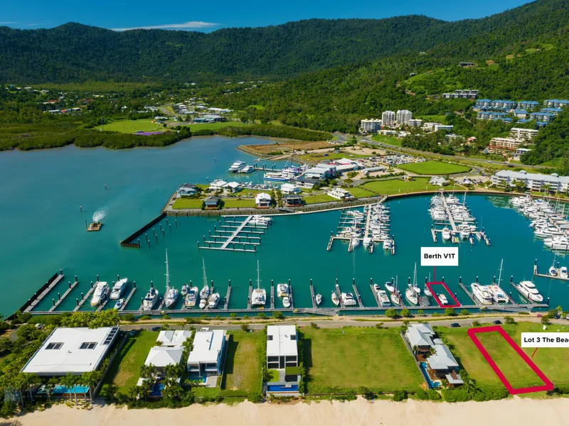 AN OPPORTUNITY YOU DON'T WANT TO MISS - Beachfront + Marina Berth