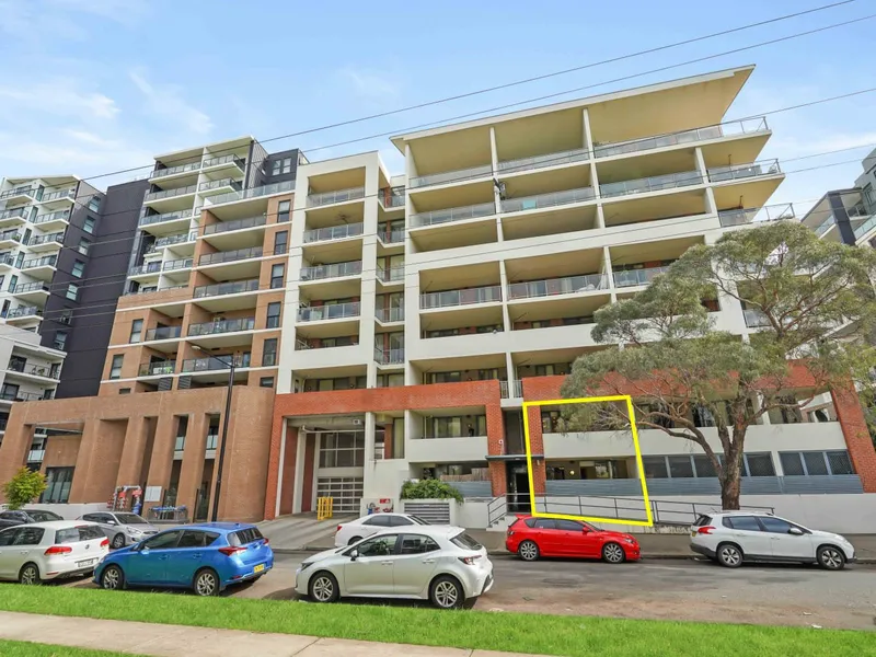 Modern Ground Floor Unit with Huge Double Balcony in the heart of Liverpool NSW