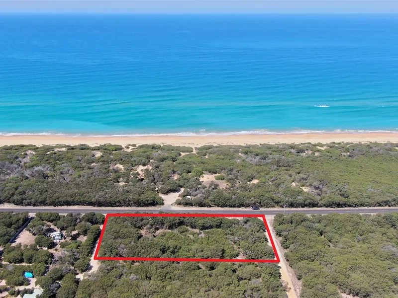 Over half an Acre of Land, Right Across from the Beach!