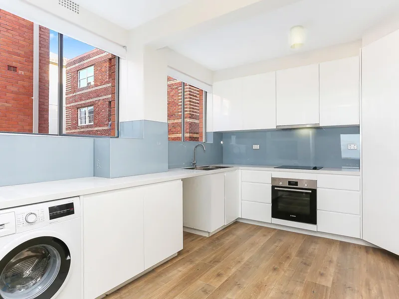 Recently renovated with ocean views and parking