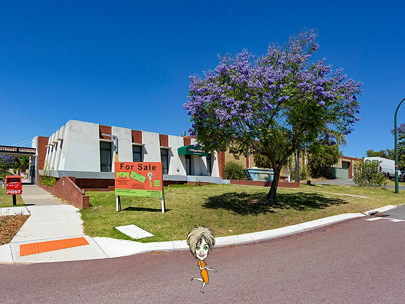 Unique offering in Lathlain.  1012sqm  potential 2 unit site zoned residential with 2 empty buildings(office/Warehouse  currently on site.