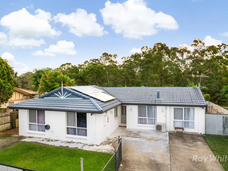 HUGE PATIO, SOLAR, BIG YARD, LOTS OF POTENTIAL!