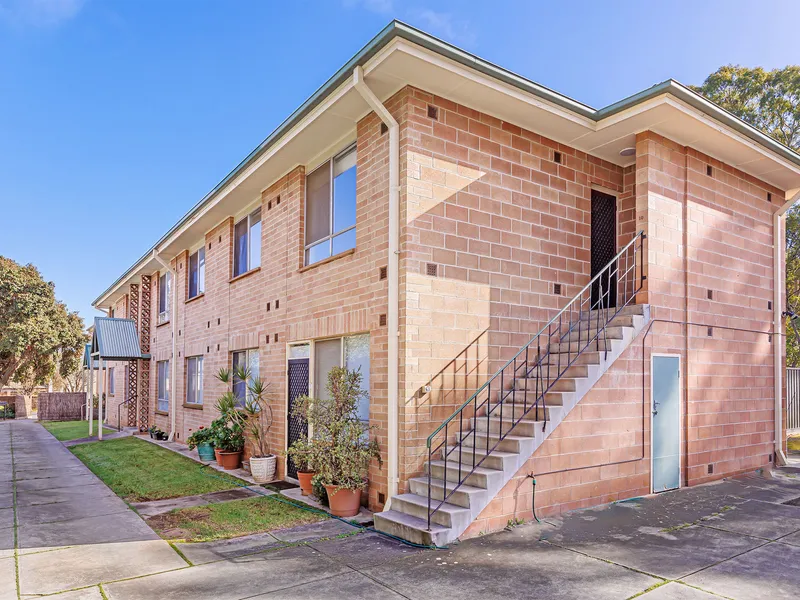 Tidy renovated unit at rear of complex