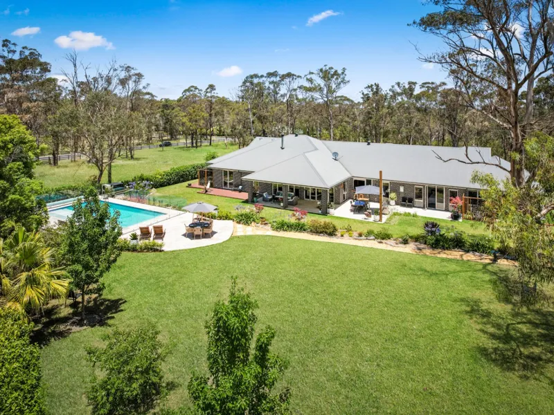 Family oasis on 1 acre