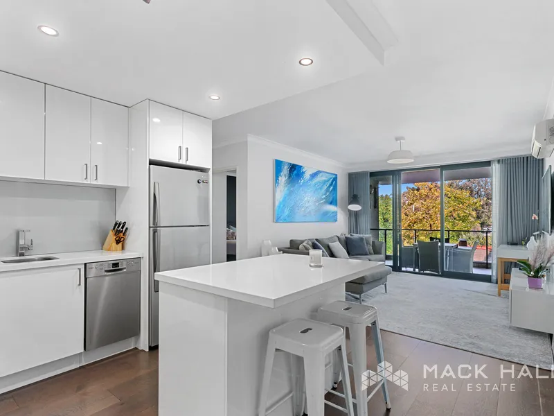 Transformed Zenith Apartment in a prized pocket of West Perth