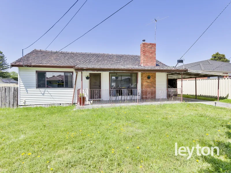 Wide frontage and excellent location