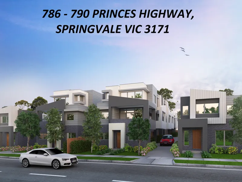 Brand new Town houses at Best Location in Springvale.