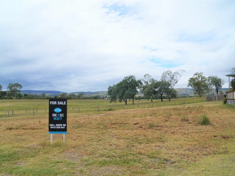 No neighbors to look at!