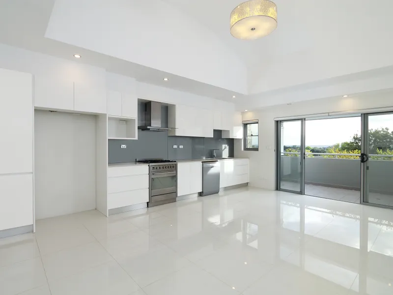 Modern Two Bedroom Apartment with District Views