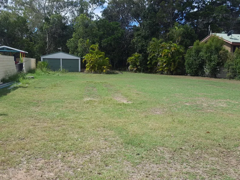 Beachfront Land + Shed - 889m2.