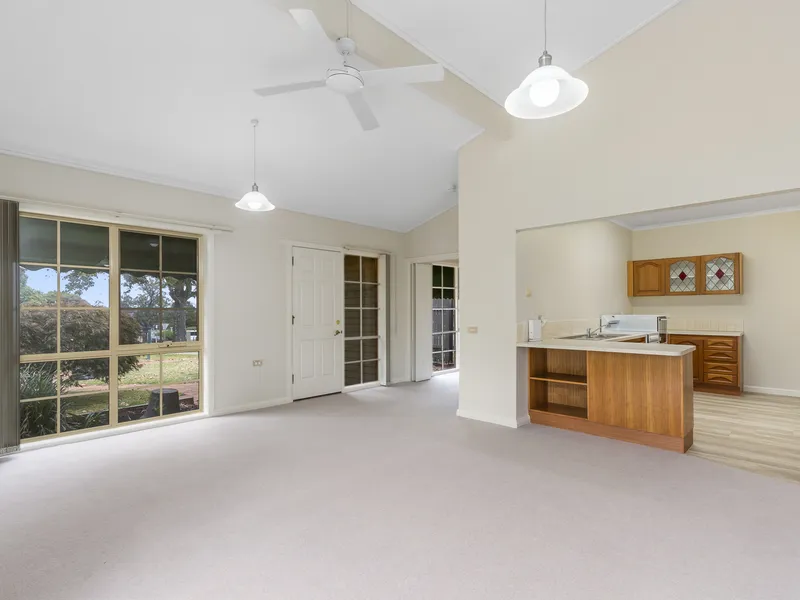 Delightfully high ceilings