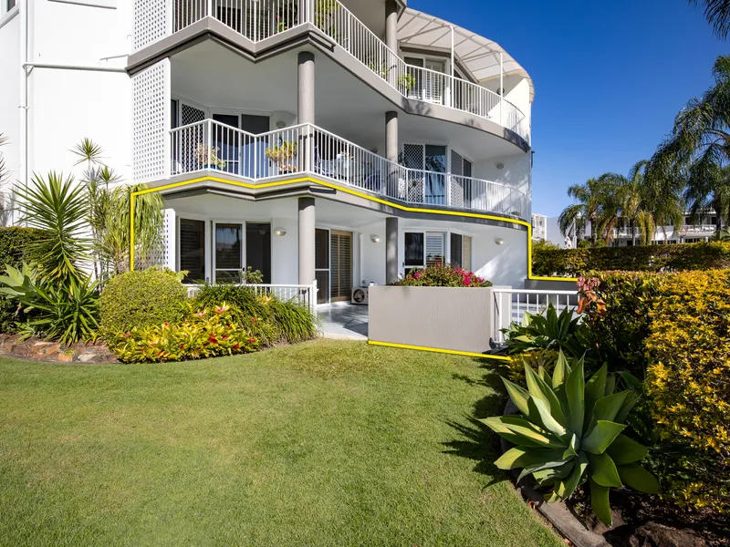 WATERFRONT UNIT WITH MARINA BERTH!!