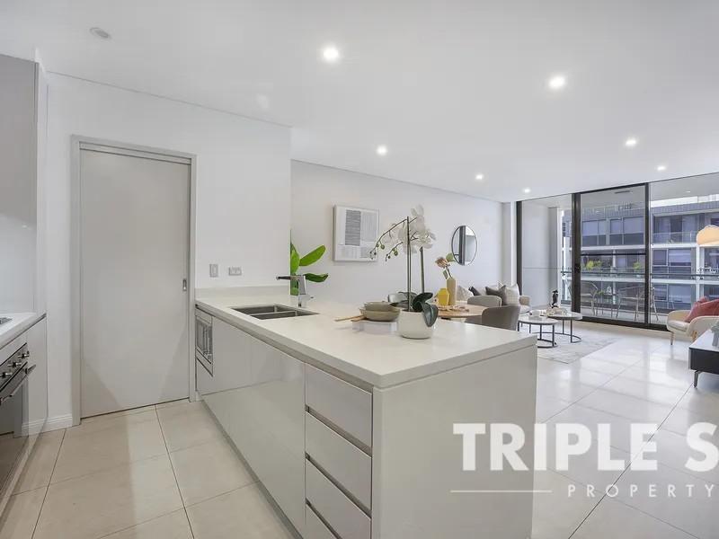 96 sqm on title | Study can use as second bedroom | Island Bench