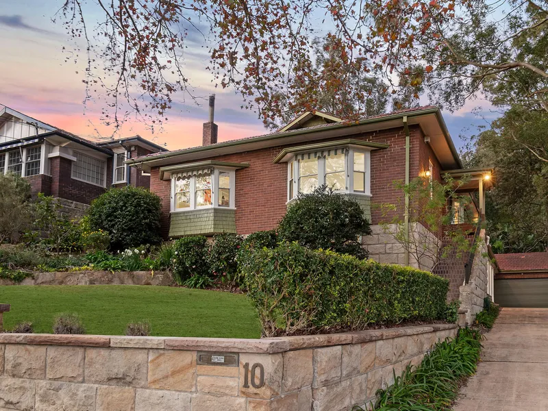 North-east to rear brilliance, character filled family living