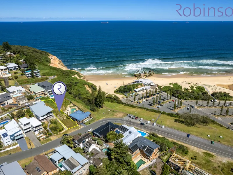 Trophy development site with protected beach views