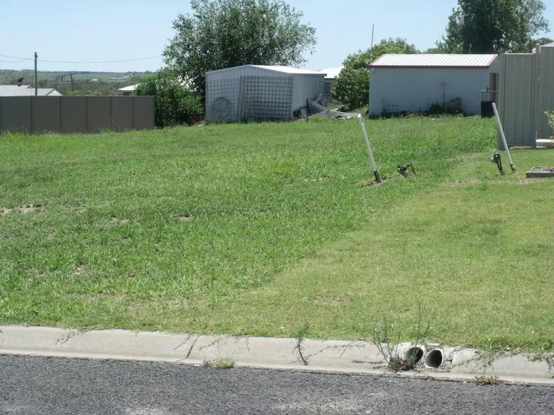 Vacant block in modern residental area