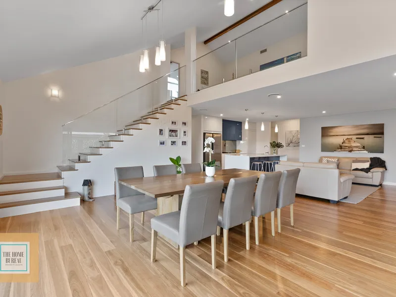 SOPHISTICATED CUSTOM HOME.  SCENIC LOCATION.