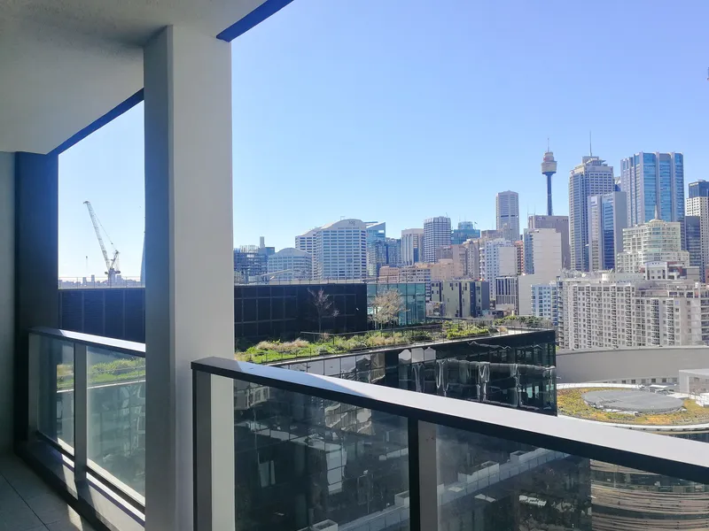 Luxury one bed apartment with views and parking!