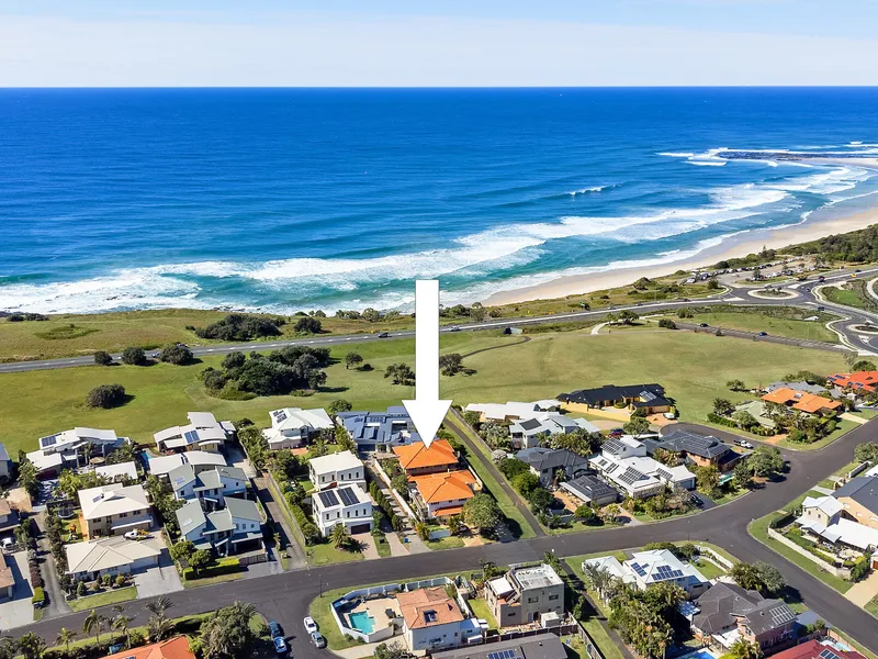 Beachside living in prestigious Skennars locale