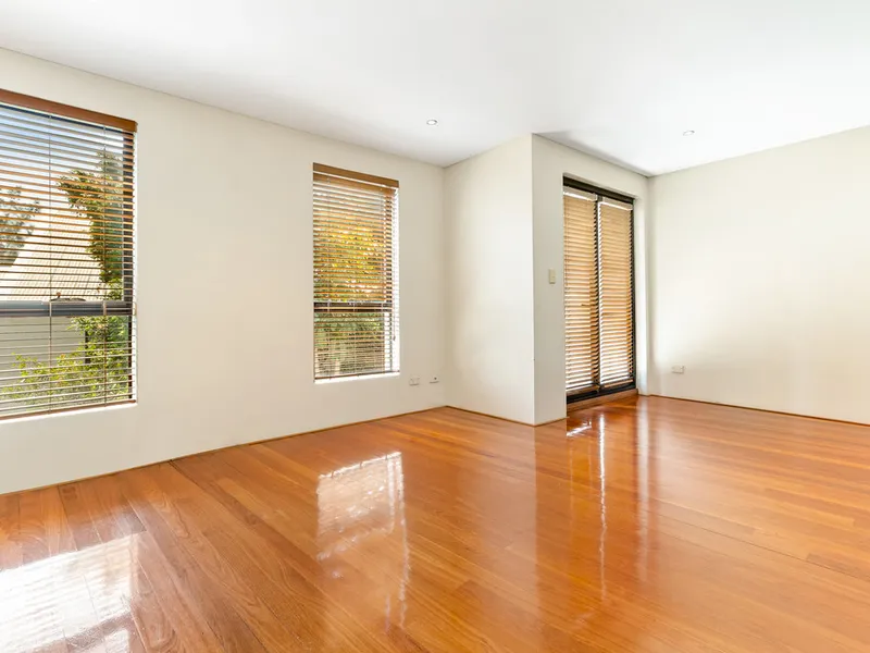 1 bedroom with secure parking.