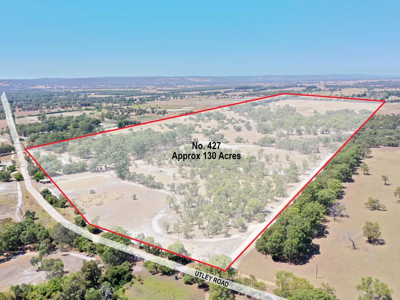 COUNTRY CHARM ON JUST UNDER 130 ACRES …