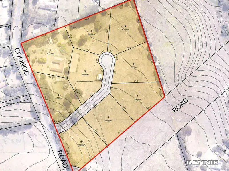 Potential Land Subdivision (STCA)