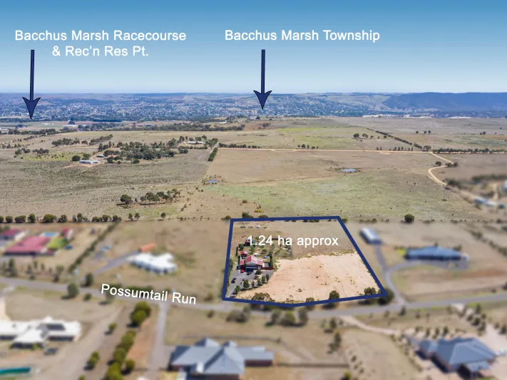 A 1.24 ha or 3 acres - Plot Of Gold Near Burgeoning Bacchus Marsh