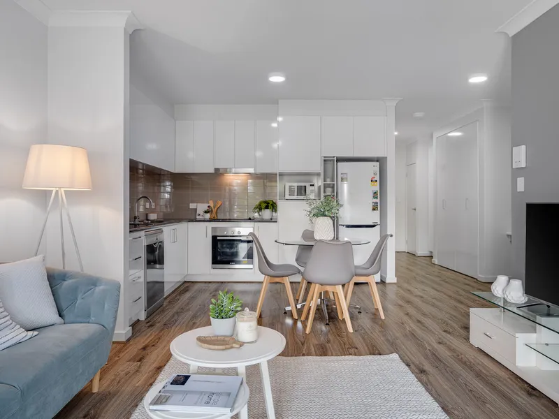 Hi, I’m Contemporary Living in a Premier Location…