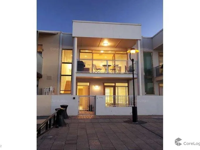 Waterfront town house in prime location.