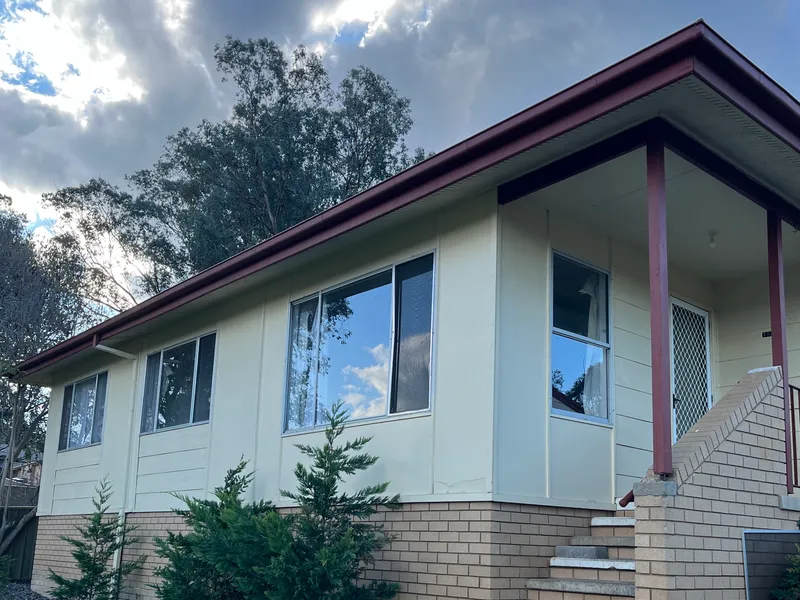 3-bedroom, 1-bathroom house with a double shed and ample parking space is the perfect place to call home.