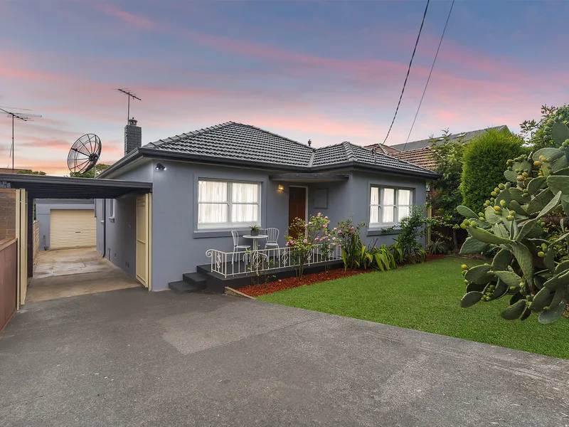 Sunlit easycare home offers scope to add value