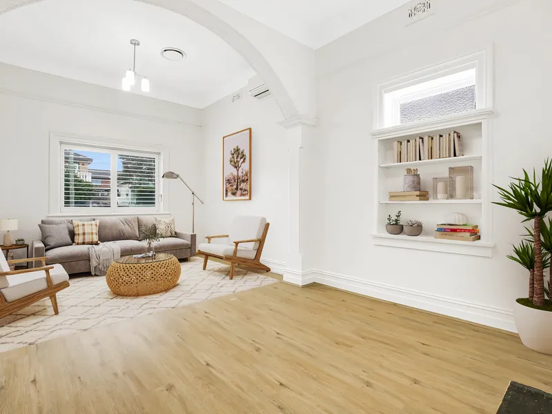 Tastefully Renovated, Sun-Kissed And Private, Character Filled Executive Style Three Bedroom Family Home In A Prime Location