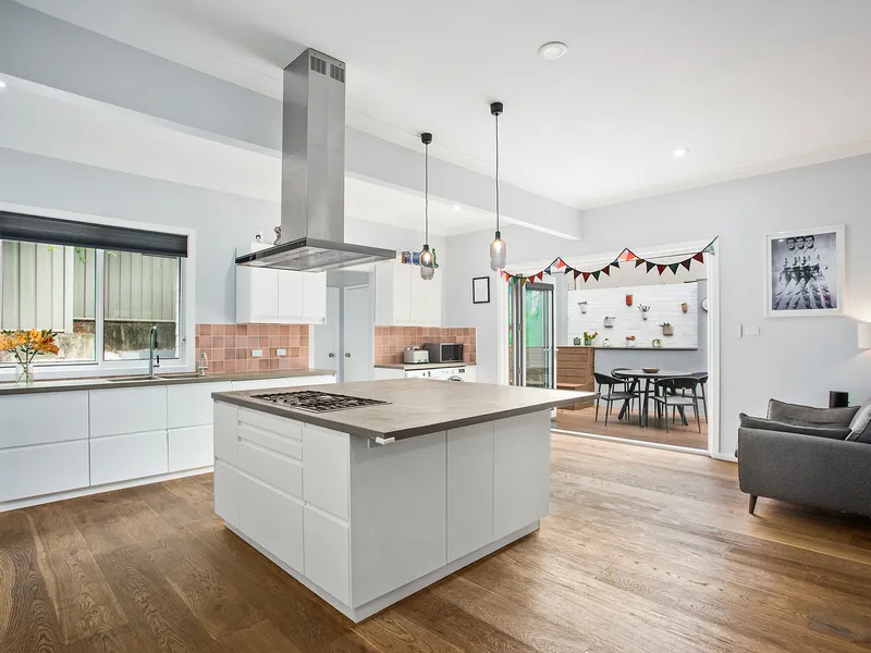 Renovated family home in leafy green street