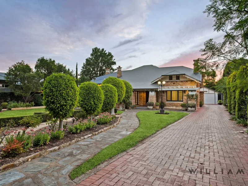 HIGHLY PRIZED LIFESTYLE IN PRESTIGIOUS UNLEY PARK – Grand Character Residence C.1925 – C2018 Scott Salisbury Homes Extension & Improvements