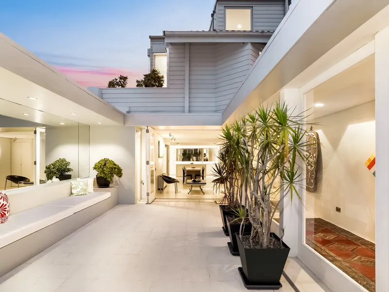 Striking Architectural Home with City and District Views in Premier Woollahra Address