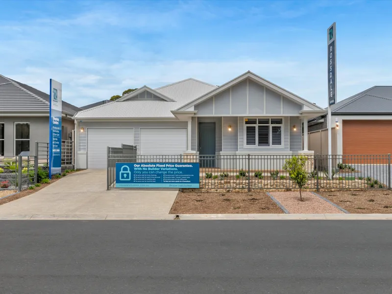 Rossdale Homes - House & Land Package. A New Home to be built on this land. Price is for House Only – Land price TBA