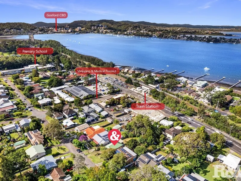 822sqm Usable land with views over Brisbane Waters!
