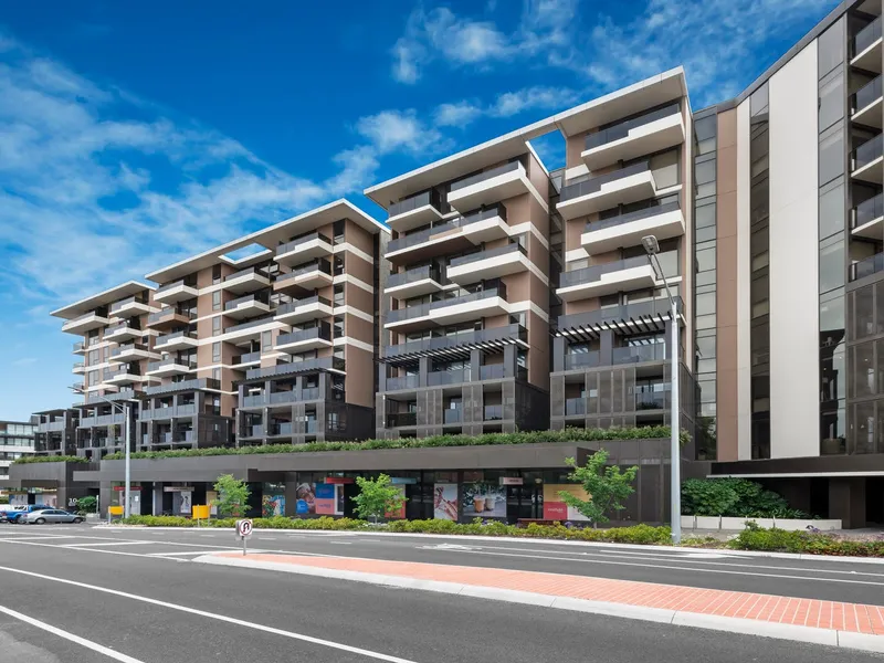 One Bedroom + One Study Apartment with carpark and storage for leasing.