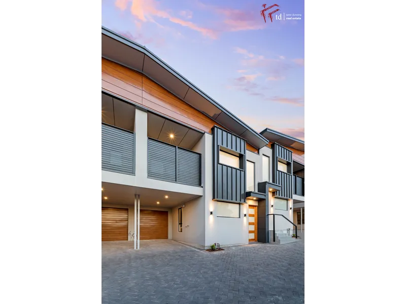 Architecturally designed and luxe living right across from conservation park.