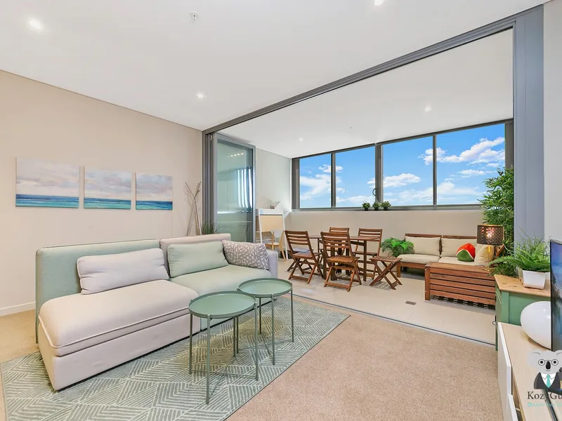 Fully Furnished Wentworth Point Water View 1 Bedroom APT with Parking