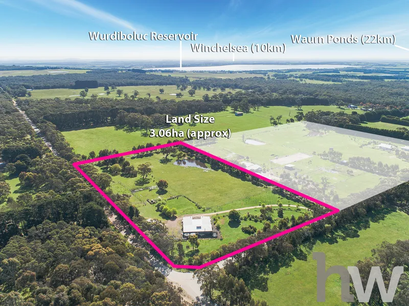 Private paradise on 7.5 acres