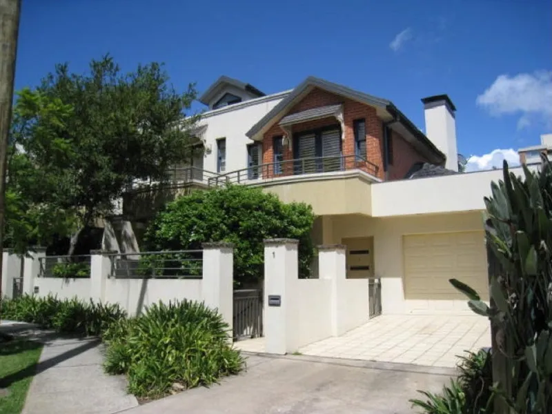 Semi-detached townhouse with level internal access from lock-up garage.