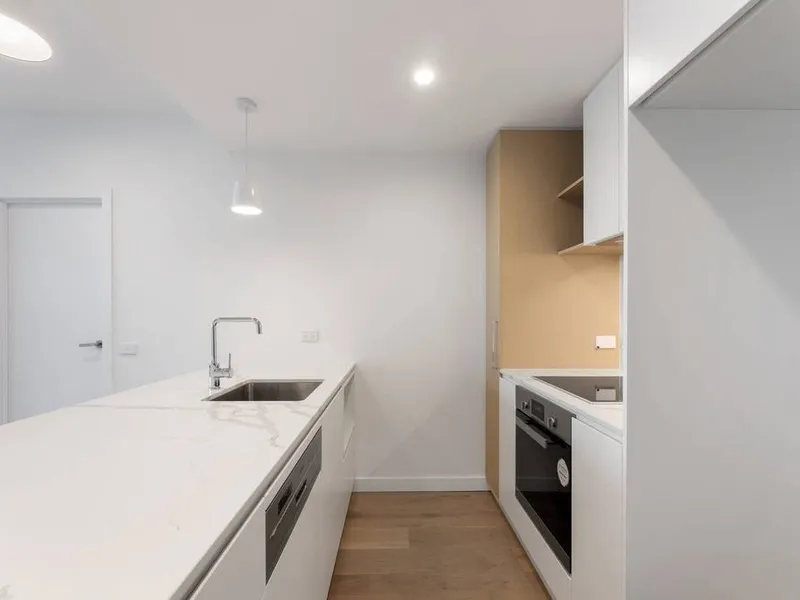 A brand-new and large apartment.