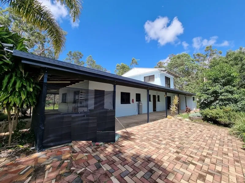 Large home & big shed on an acre.