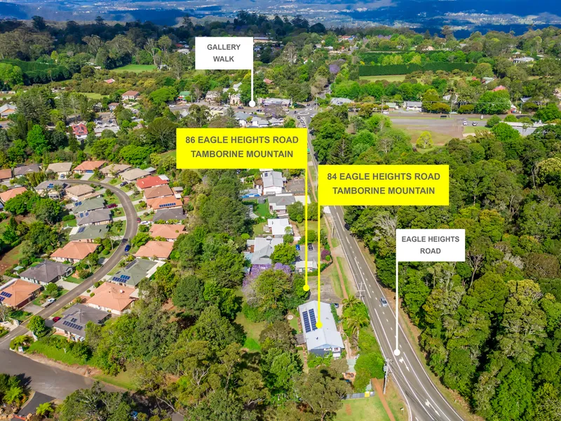 Expansive residence with adjoining vacant land on offer as package or Individually in the heart of Tamborine Mountain