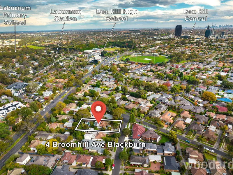 Embrace this charming original in the Box Hill High zone!